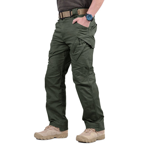 Outdoor Multi-Pocket Travel Wholesale Wear-Resistant Assault Pants X9 Loose Water Proof Fishing Mountaineering Men's Overalls Trousers